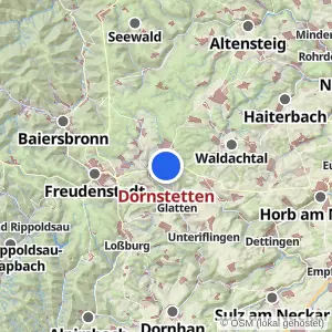 Kartenvorschau Dornstetten