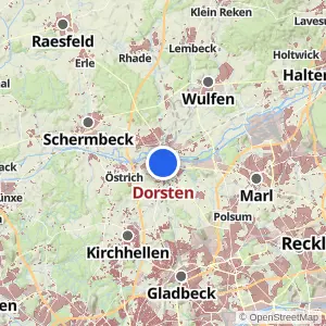 Kartenvorschau Dorsten