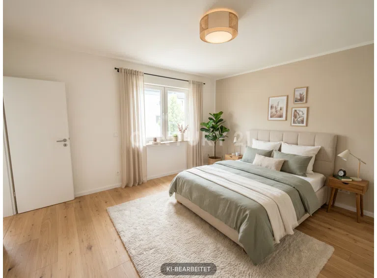 OG Schlafzimmer Visualisierung
