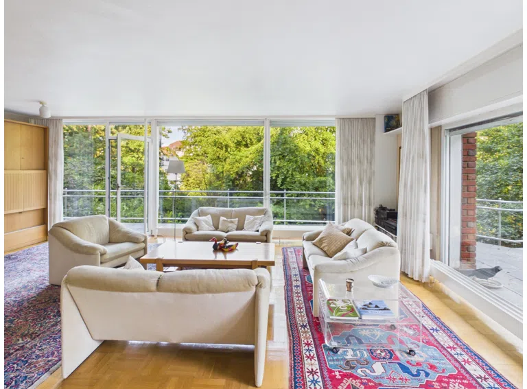 Wohnzimmer mit Panoramablick