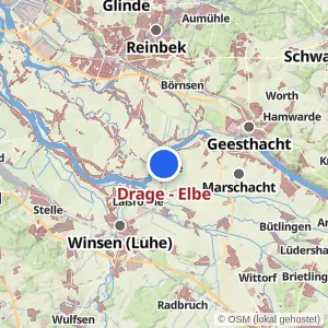 Kartenvorschau Drage - Elbe