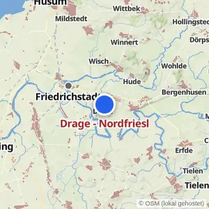 Kartenvorschau Drage - Nordfriesl