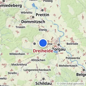 Kartenvorschau Dreiheide