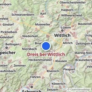 Kartenvorschau Dreis bei Wittlich