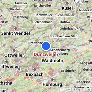 Kartenvorschau Dunzweiler