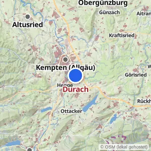 Kartenvorschau Durach
