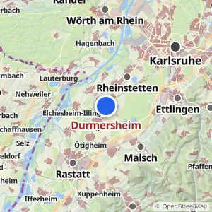 Kartenvorschau Durmersheim