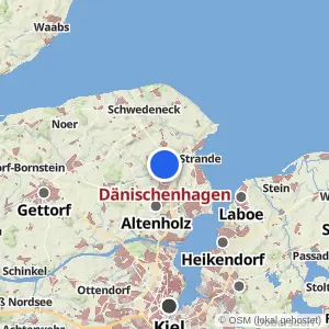 Kartenvorschau Dänischenhagen