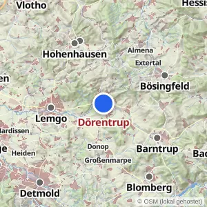 Kartenvorschau Dörentrup