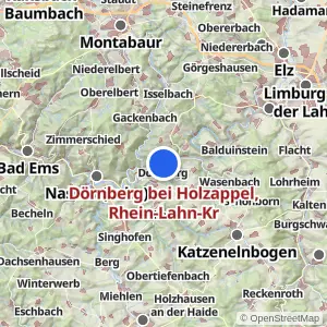 Kartenvorschau Dörnberg bei Holzappel, Rhein-Lahn-Kr