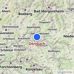 Kartenvorschau Dörzbach