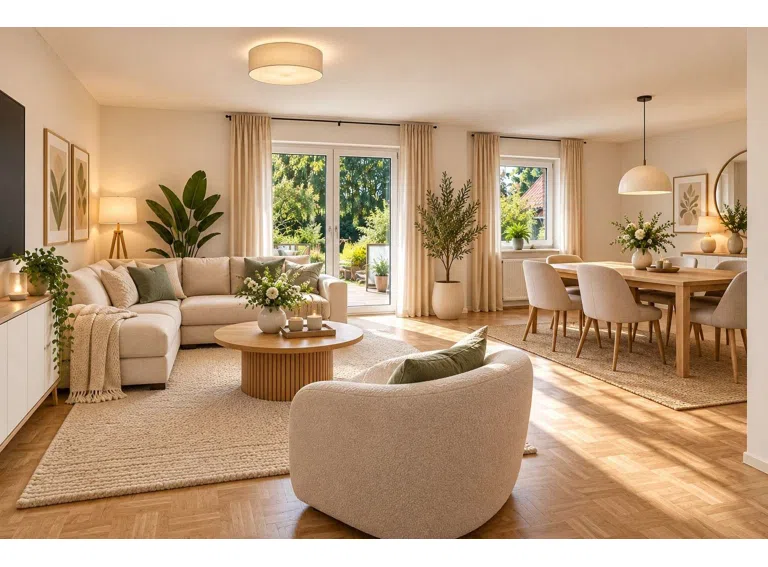 Wohnzimmer EG Visualisierung