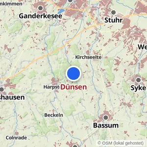 Kartenvorschau Dünsen