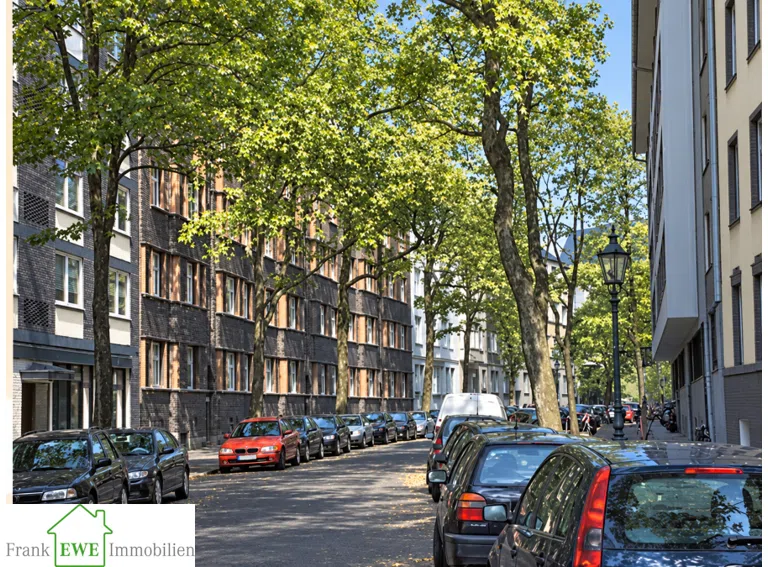 Umgebung, 2-Zimmer-Wohnung mit Balkon, Kauf in Düsseldorf