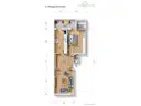Grundriss 3. OG immoG low, 2-Zimmer-Wohnung mit Balkon zum Kauf in Düsseldorf Derendorf, FRank Ewe Immobilienmakler Düsseldorf Hassels (2)