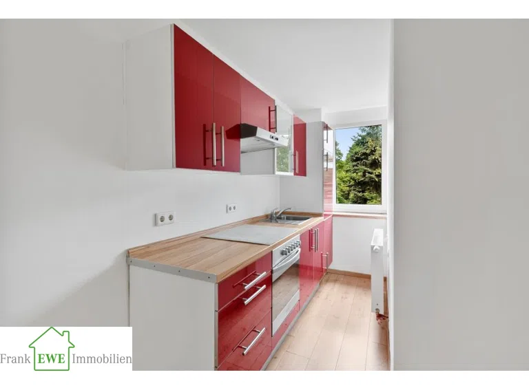 Küche; 3-Zimmer-Wohnung mit Garten zum Kauf in Düsseldorf Eller