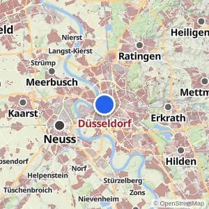 Kartenvorschau Düsseldorf
