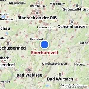 Kartenvorschau Eberhardzell