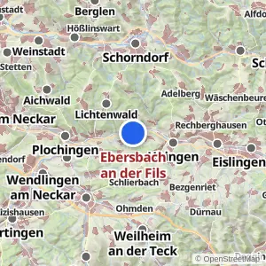 Kartenvorschau Ebersbach an der Fils