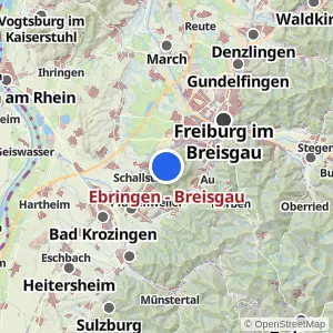 Kartenvorschau Ebringen - Breisgau