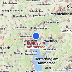 Kartenvorschau Eching am Ammersee