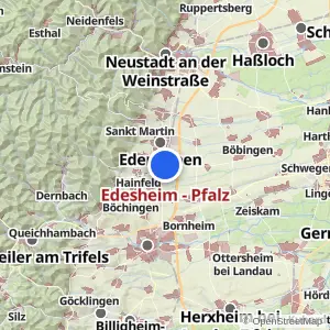 Kartenvorschau Edesheim - Pfalz