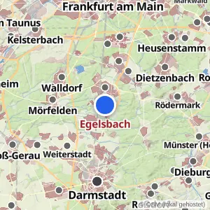 Kartenvorschau Egelsbach