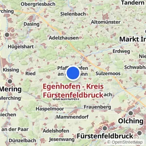 Kartenvorschau Egenhofen - Kreis Fürstenfeldbruck