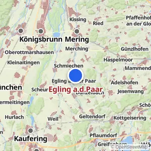 Kartenvorschau Egling a.d.Paar