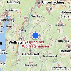 Kartenvorschau Egling bei Wolfratshausen