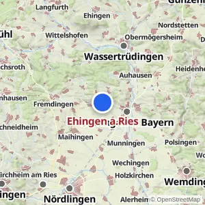 Kartenvorschau Ehingen a.Ries