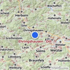 Kartenvorschau Ehringshausen - Dill