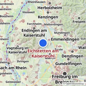 Kartenvorschau Eichstetten am Kaiserstuhl