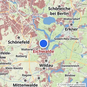 Kartenvorschau Eichwalde