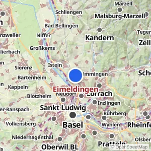 Kartenvorschau Eimeldingen
