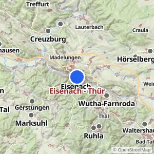 Kartenvorschau Eisenach - Thür