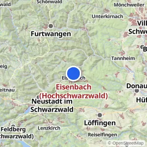 Kartenvorschau Eisenbach (Hochschwarzwald)