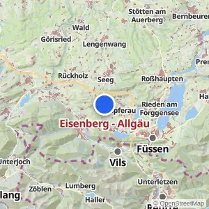 Kartenvorschau Eisenberg - Allgäu