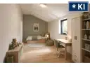 DG Kinderzimmer mögliche Visualisierung KI-Visualisierung – unverbindliches Gestaltungsbeispiel. Ausstattung, Raumwirkung und tatsächliche Ausführung können abweichen.