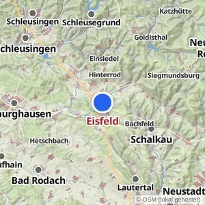 Kartenvorschau Eisfeld