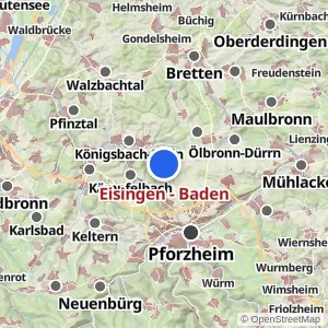 Kartenvorschau Eisingen - Baden