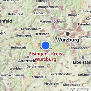 Kartenvorschau Eisingen - Kreis Würzburg