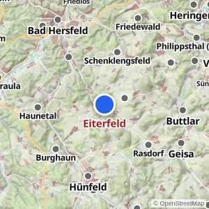 Kartenvorschau Eiterfeld