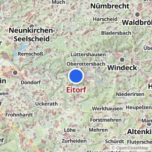 Kartenvorschau Eitorf
