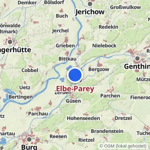 Kartenvorschau Elbe-Parey