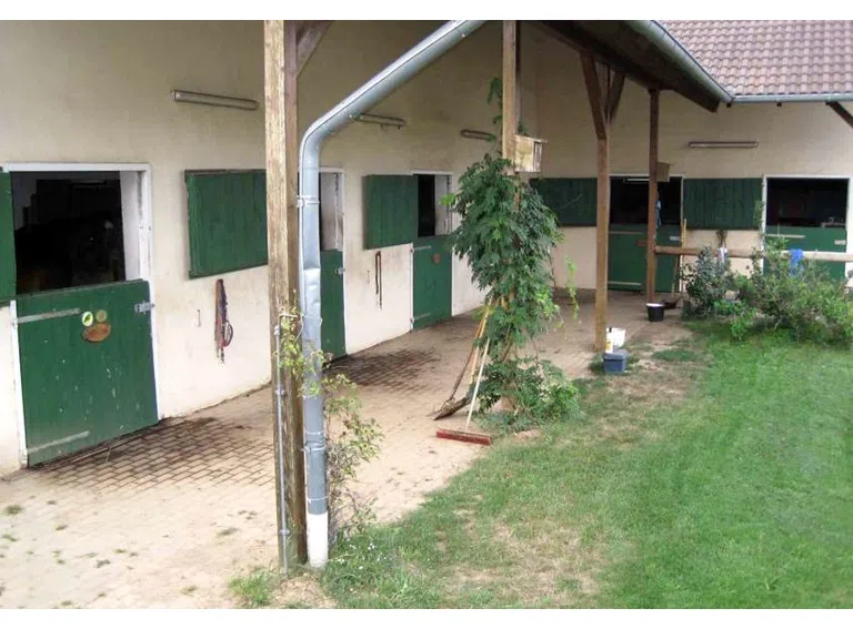 Stall Außenansicht