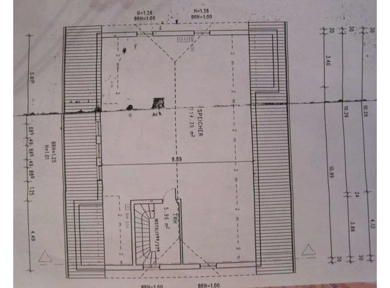 Grundriss Dachgeschoss