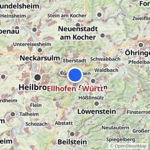 Kartenvorschau Ellhofen - Württ
