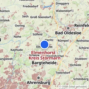 Kartenvorschau Elmenhorst - Kreis Stormarn