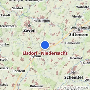Kartenvorschau Elsdorf - Niedersachs